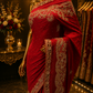 “The Royal Maroon” Premium Handcrafted Saree