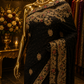“The Deep Raven Black” Premium Handcrafted Saree