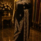 “The Deep Raven Black” Premium Handcrafted Saree