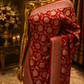 "The Royal Red" Banarasi Chiffon Saree