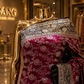 "The Royal Magenta & Black" Premium Banarasi Silk Saree