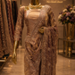 “The Metallic Rose Gold” Premium Designer Saree