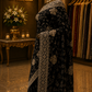 “The Midnight Black” Premium Designer Saree