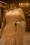 “The Champagne Gold” Premium Designer Saree