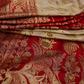 "The Pure Ivory & Crimson Red" Banarasi Silk Saree with Bridal Veil