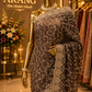 “The Metallic Charcoal” Premium Designer Saree