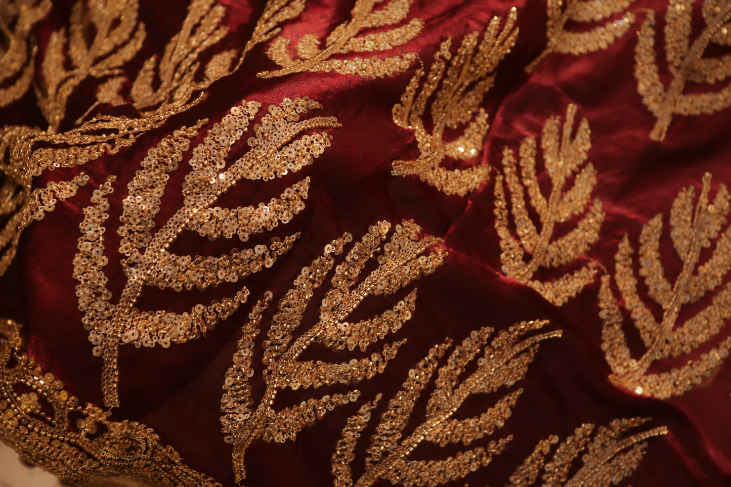 “The Royal Maroon" Premium Designer Saree