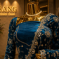 “The Royal Teal Blue" Premium Designer Saree
