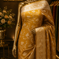 "The Golden Yellow" Premium Banarasi Silk Saree