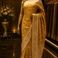 "The Golden Yellow" Premium Banarasi Silk Saree