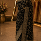"The Royal Black" Premium Designer Saree