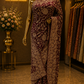 "The Royal Wine" Premium Wedding Wear Saree