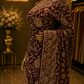 "The Royal Wine" Premium Wedding Wear Saree