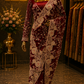 "The Crimson Maroon" Premium Designer Saree