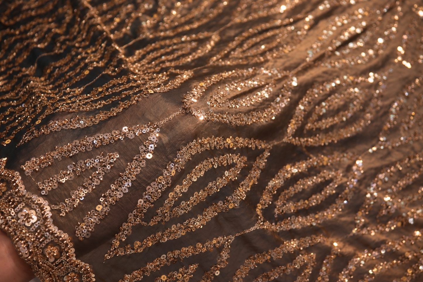 “The Antique Bronze” Premium Designer Saree