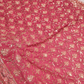 "The Valentine Pink" Premium Designer Saree with Veil