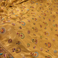 "The Mustard Gold" Premium Banarasi Handcrafted Saree