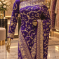 "The Royal Purple" Premium Handcrafted Saree