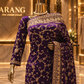 "The Royal Purple" Premium Handcrafted Saree