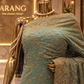"The Royal Aqua" Premium Designer Saree