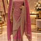 "The Royal Rose Pink" Bridal Saree with Veil
