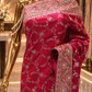 "The Rani Pink" Premium Banarasi Handcrafted Silk Saree