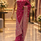 "The Rani Pink" Premium Banarasi Handcrafted Silk Saree