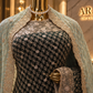 "The Royal Emerald Green" Premium Designer Saree With Veil