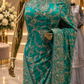 "The Peacock Green" Premium Wedding Wear Saree