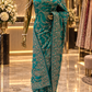 "The Peacock Green" Premium Wedding Wear Saree