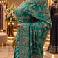 "The Peacock Green" Premium Wedding Wear Saree
