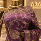 "The Luxury Mauve Purple" Premium Wedding Wear Saree