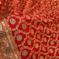 "The Royal Crimson Red" Premium Banarasi Silk Saree