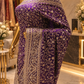 "The Royal Violet" Premium Designer Saree