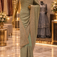 "The Sage Green" Premium Designer Saree