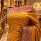 The Luxury Haldi Yellow" Premium Banarasi Silk Saree