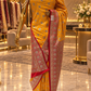 The Luxury Haldi Yellow" Premium Banarasi Silk Saree