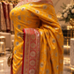 The Luxury Haldi Yellow" Premium Banarasi Silk Saree