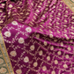 "The Luxury Purple" Premium Banarasi Silk Saree