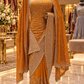"The Royal Yellow" Premium Designer Saree with Veil