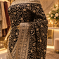 "The Luxury Jet Black" Premium Designer Saree