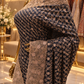 "The Exquisite Charcoal Navy Blue" Premium Designer Saree