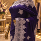 "The Royal Navy Blue" Premium Designer Saree