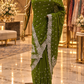 "The Elegant Olive Green" Premium Designer Saree