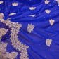 "The Exquisite Royal Blue" Premium Designer Partywear Saree
