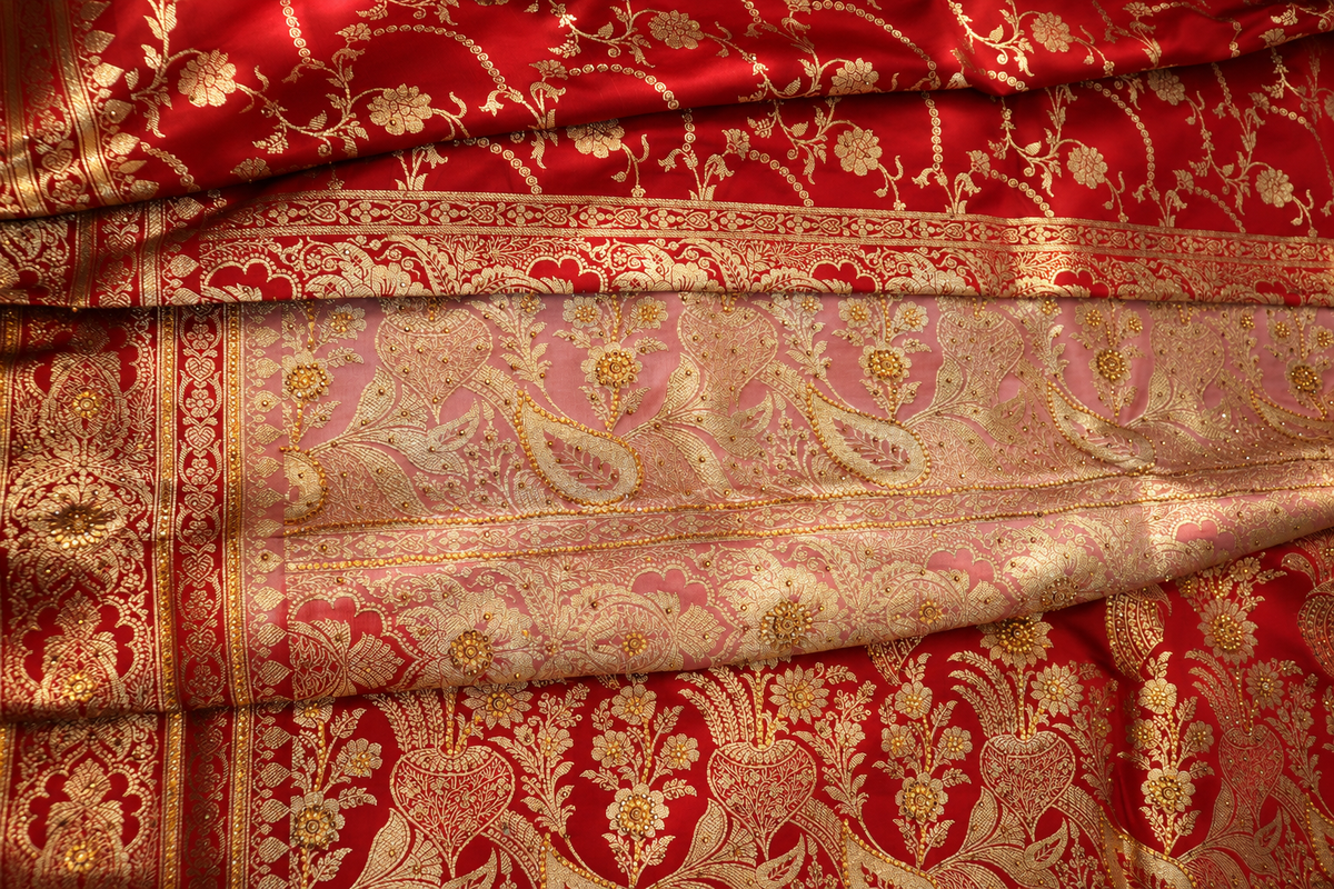"The Luxury Pastel Pink" Premium Banarasi Silk Saree
