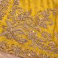 "The Exquisite Haldi Yellow" Premium Designer Partywear Saree
