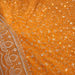 "The Brilliant Yellow" Premium Designer Saree with Veil