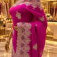 "The Royal Magenta Pink" Premium Designer Saree