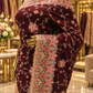 “The Royal Garnet” Premium Designer Saree